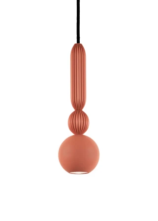 Bosca | Lampa wisząca z ryflowanymi detalami