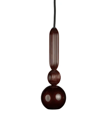 Bosca | Lampa wisząca z ryflowanymi detalami