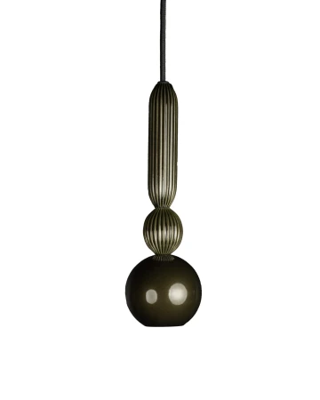 Bosca | Lampa wisząca z ryflowanymi detalami