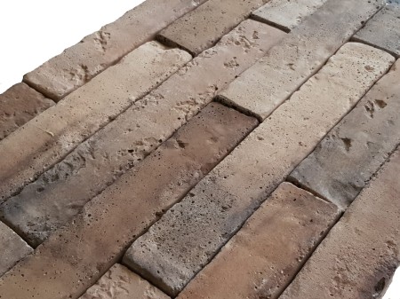Płytki ścienne Stara Cegła Milanowska brązowo beżowa